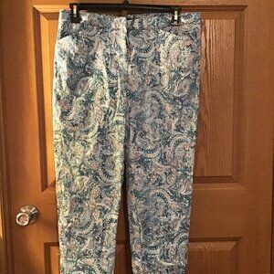 Zac & Rachel Paisley Printed Pants